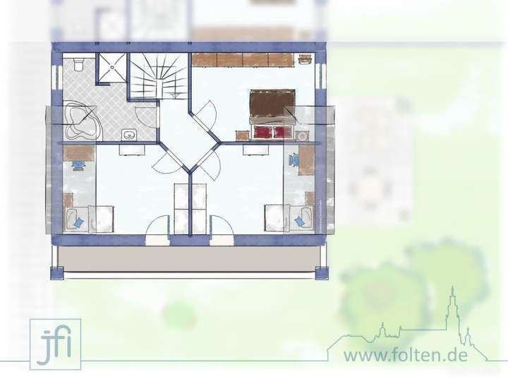 Grundriss Obergeschoss