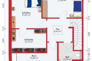 Hochwertiges Einfamilienhaus mit Garten - Bonus: 666 m² Grünland inklusive – Koblenz – Vorschaubild 23