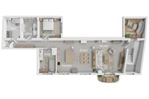 Loft-Feeling mit Geschichte - Altstadtnah wohnen mit Industriecharme, Balkon & Dachterrasse – Die vollständige Adresse der Immobilie erhältst du vom Anbieter., 90478 Glockenhof, Nürnberg – Vorschaubild 6