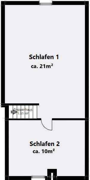 Dachgeschoss Vorderhaus