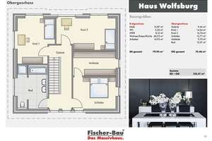 *** WOLFSBURG - Fallersleben ***  exklusives FISCHER-BAU- Traumhaus  auf großem Sonnengrundstück 🌞 – Riedenkamp 0, 38442 Fallersleben, Wolfsburg – Vorschaubild 5