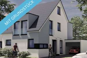 Neubau DHH mit Keller, A+, KfW 40, PV Anlage, Fußbodenheizung,  mit Grundstück zum Festpreis!