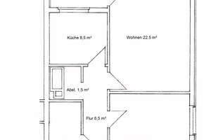 Schöne helle 2-Zimmer-Wohnung mit Südwest-Balkon in Querum – Die vollständige Adresse der Immobilie erhältst du vom Anbieter., 38108 Wabe-Schunter-Beberbach, Braunschweig – Vorschaubild 8