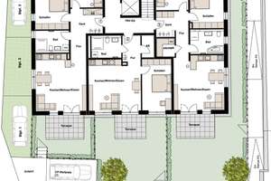 Neubauprojekt · provisionsfrei
Neues Wohnen "Alte Reut"
Bezugsbereit Dezember 2026  •  3 Zimmer  •   – Alte Reutstraße 135, 90765 Ronhof, Kronach, Fürth – Vorschaubild 8