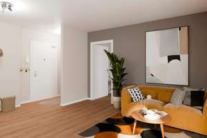 Barrierefreie Wohnung mit Terrasse und Gartenanteil