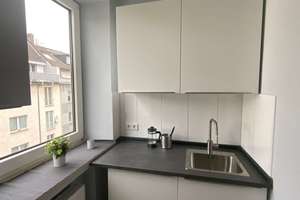 Süße möblierte 1-Zimmer-Wohnung zu vermieten! – Adersstraße 83, 40215 Friedrichstadt, Düsseldorf – Vorschaubild 1