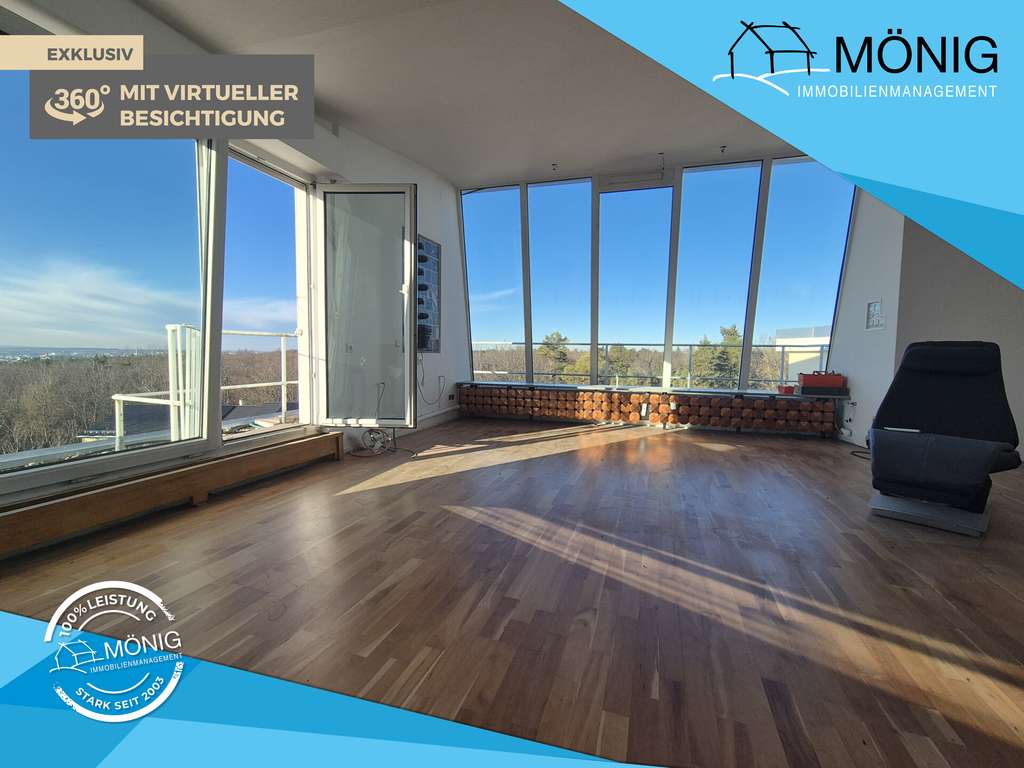 Immobilie in Böblingen - Wunderschönes 3,5-Zimmer-Penthouse am "Rauhen Kapf" mit großer Dachterrasse und Garage in Böblingen - Bild 0