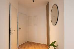 Stilvolle 1-Zimmer-Wohnung im Erstbezug – modern möbliert in ruhiger Lage – Die vollständige Adresse der Immobilie erhältst du vom Anbieter., 81827 Waldtrudering, München – Vorschaubild 5