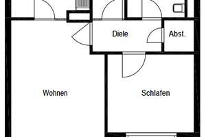 Modernisierte 2-Zimmer-Wohnung mit Loggia in zentraler Lage – Die vollständige Adresse der Immobilie erhältst du vom Anbieter., 51373 Wiesdorf, Leverkusen – Vorschaubild 12