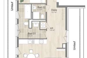 **Neubau-Schmuckstück - modern, EBK, ruhig und zentral** – Sansibarstr. 60a, 13351 Wedding, Berlin – Vorschaubild 14