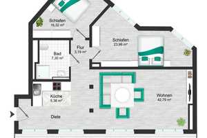 Oststraße 11-13  Wohnen im lebendigen Pempelfort – Oststraße 11-13, 40211 Düsseldorf – Vorschaubild 5