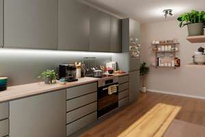 Barrierefreie Wohnung mit Dachterrasse in Südausrichtung und zwei Bädern – Lilli-Marx-Straße 24, 40597 Benrath, Düsseldorf – Vorschaubild 3