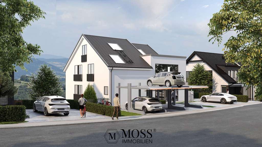 Immobilie in Horben - Maisonette mit Traumpanorama in die Rheinebene nur 10 min von Freiburg KFW40 QNG - Bild 3