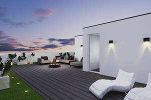 A+ Penthouse mit Aufzug zum Dachgarten -  in Bestlage -Villengebiet
