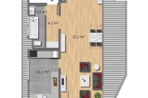 Bereit für ein Comeback! Freistehendes Einfamilienhaus mit rd.183 m² und Südgarten in Fischlaken – Die vollständige Adresse der Immobilie erhältst du vom Anbieter., 45239 Fischlaken, Essen – Vorschaubild 39