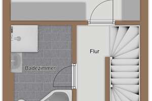 MIT 3D-TOUR! 
Gepflegtes RMH mit viel Gestaltungspotenzial 
in MA-Käfertal – Die vollständige Adresse der Immobilie erhältst du vom Anbieter., 68309 Käfertal, Mannheim – Vorschaubild 21