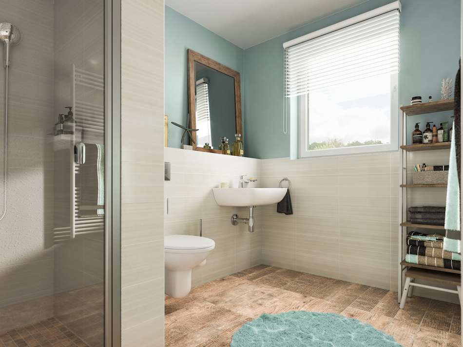 Wohnbeispiel Badezimmer