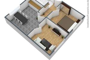 2-Zimmer-Wohnung mit Wohnküche, schönem Bad und  eigener Terrasse! – Förenkamp 24, 46238 Batenbrock, Bottrop – Vorschaubild 2