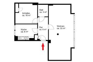 Hastedt / Lichtdurchflutete Dachgeschosswohnung in Top Lage – Die vollständige Adresse der Immobilie erhältst du vom Anbieter., 28207 Hastedt, Bremen – Vorschaubild 15