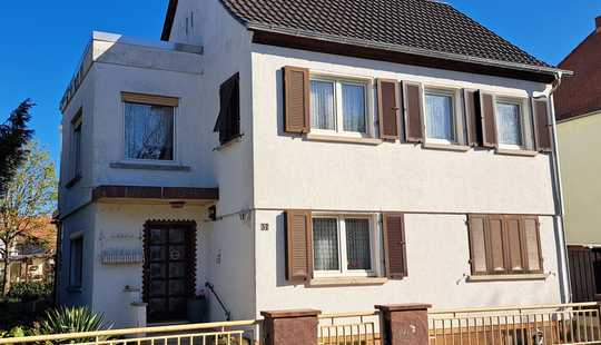 Bild von Einfamilienhaus in Worms-Pfeddersheim mit großem Garten in ausgezeichneter Lage (Bebauung im Garte