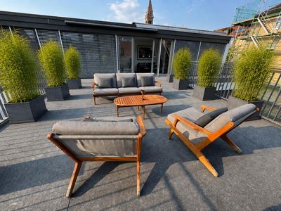 Exklusives Luxus-Penthouse mit chilliger großer Dachterrasse in Bestlage Schwabing