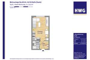 Singlewohnung ab 08/2025, Besichtigungen ab sofort möglich – Oppiner Straße 19, 6118 Halle (Saale) – Vorschaubild 8