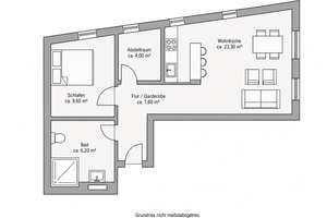 Hochwertig möblierte 2-Zimmer-Neubauwohnung in Hamburg-Bramfeld mit Fahrstuhl, Keller und A+ – Bramfelder Chaussee 253, 22177 Bramfeld, Hamburg – Vorschaubild 11