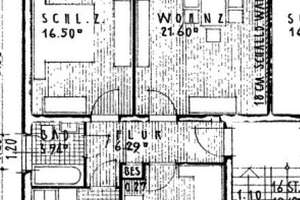 BOTHFELD | Teilrenovierte 3-Zimmer-Wohnung mit Balkon – Kugelfangtrift  132, 30657 Bothfeld, Hannover – Vorschaubild 11