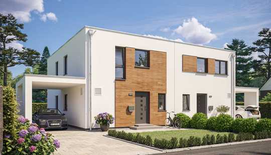 Bild von Moderne Doppelhaushälfte