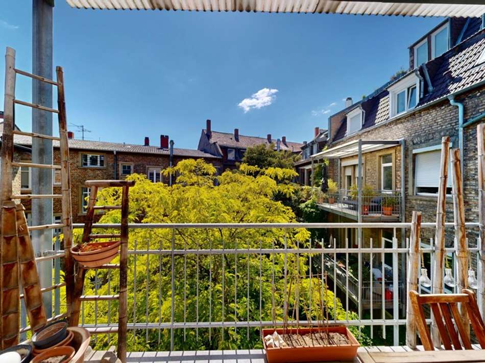 Balkon zum Innenhof