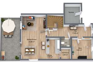 Exklusives Wohnen in moderner Doppelhaushälfte - oder für Kapitalanleger! – Die vollständige Adresse der Immobilie erhältst du vom Anbieter., 93142 Maxhütte-Haidhof – Vorschaubild 19