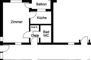 Gemütliche Seniorenwohnung mit Loggia (Nur für Senioren ab 60 Jahren mit WBS A) – Albert-Schweitzer-Str. 1, 50968 Raderthal, Köln – Vorschaubild 2