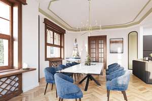 Einmalige Beletage in Denkmal-Villa – 83 % AfA-fähig – 67 % Sanierungsanteil