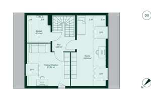 Doppelhaushälfte inkl. Bezugsfertig-Ausstattung, Grundstück und Terrasse – Zum Gut 26B, 4356 Seehausen, Leipzig – Vorschaubild 17
