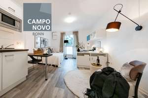 Ankommen, Wohlfühlen, Zuhause sein. Möbliertes Einzelapartment zum Verlieben – Quantiusstraße 30-34, 53115 Bonn-Zentrum, Bonn – Vorschaubild 1