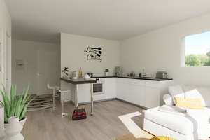 Neubau 2026! Moderne 2-Zimmer-Wohnung mit Balkon und attraktivem Serviceangebot! – Die vollständige Adresse der Immobilie erhältst du vom Anbieter., 31638 Stöckse – Vorschaubild 3