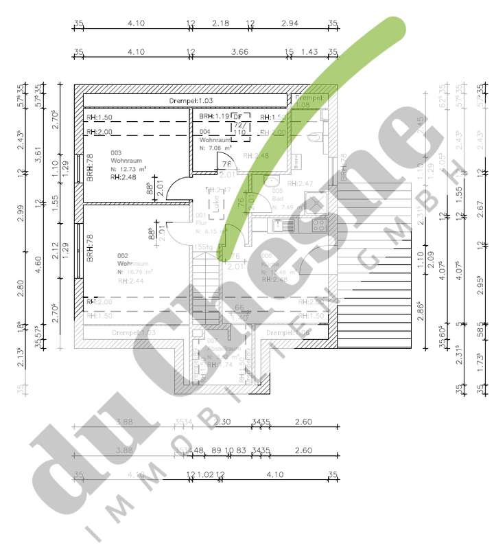 Grundriss Dachgeschoss