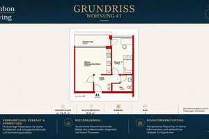 Neubau Penthouse | spektakulärer Weitblick ins Grüne trotz zentraler Stadtlage| 2-Zimmer | Erstbezug – Hagsfelder Allee 17, 76131 Oststadt, Karlsruhe – Vorschaubild 4