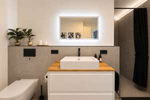 Hochwertig möblierte 2-Zimmer-Neubauwohnung mit Balkon, Stellplatz und Aufzug – Die vollständige Adresse der Immobilie erhältst du vom Anbieter., 23562 Sankt Jürgen, Lübeck – Vorschaubild 4
