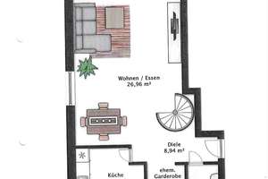 2 Zimmer DG-Maisonette mit Parkblick in MG-Odenkirchen – Die vollständige Adresse der Immobilie erhältst du vom Anbieter., 41199 Odenkirchen-Mitte, Mönchengladbach – Vorschaubild 10