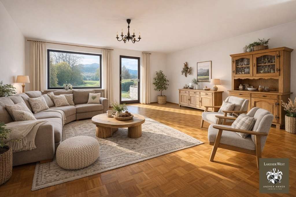 Immobilie in Chiemsee - VORANKÜNDIGUNG! Solide Doppelhaushälfte mit viel Potenzial & herrlicher Süd-Ausrichtung - Bild 1