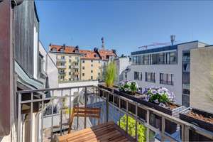 Möbliert: Wohnung mit Dachterrasse an der Theresienwiese – Die vollständige Adresse der Immobilie erhältst du vom Anbieter., 80336 St. Paul, München – Vorschaubild 19