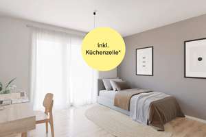 Barrierefreies Miniapartment mit Balkon