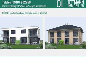 NEUBAU von modernen Doppelhäusern – Die vollständige Adresse der Immobilie erhältst du vom Anbieter., 90475 Altenfurt, Moorenbrunn, Nürnberg – Vorschaubild 1
