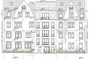 Ensemble aus 4 Mehrfamilienhäusern mit zusätzlich genehmigten Neubauprojekt für 4-Familienhaus – 60327 Gallus, Frankfurt am Main – Vorschaubild 4