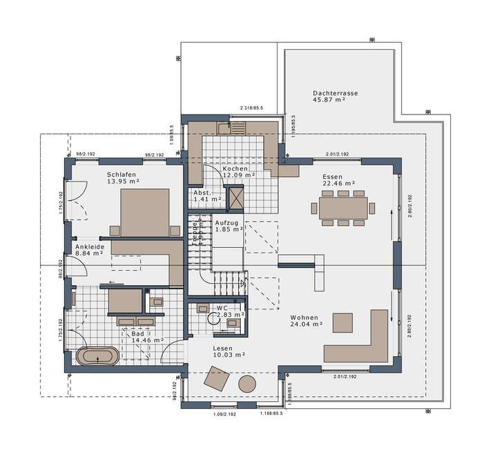 Grundriss OG