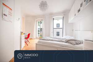 ⭐️ Saniertes Altbau-Studio am Schillerpark in Wedding, Berlin: 1 Zimmer AB-Wohnung mit Dielen & EBK – Die vollständige Adresse der Immobilie erhältst du vom Anbieter., 13347 Gesundbrunnen, Berlin – Vorschaubild 1