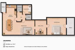 Großzügige 3,5-Zimmer-Wohnung mit Balkon und Loggia in Oberhausen – Die vollständige Adresse der Immobilie erhältst du vom Anbieter., 68794 Oberhausen-Rheinhausen – Vorschaubild 12