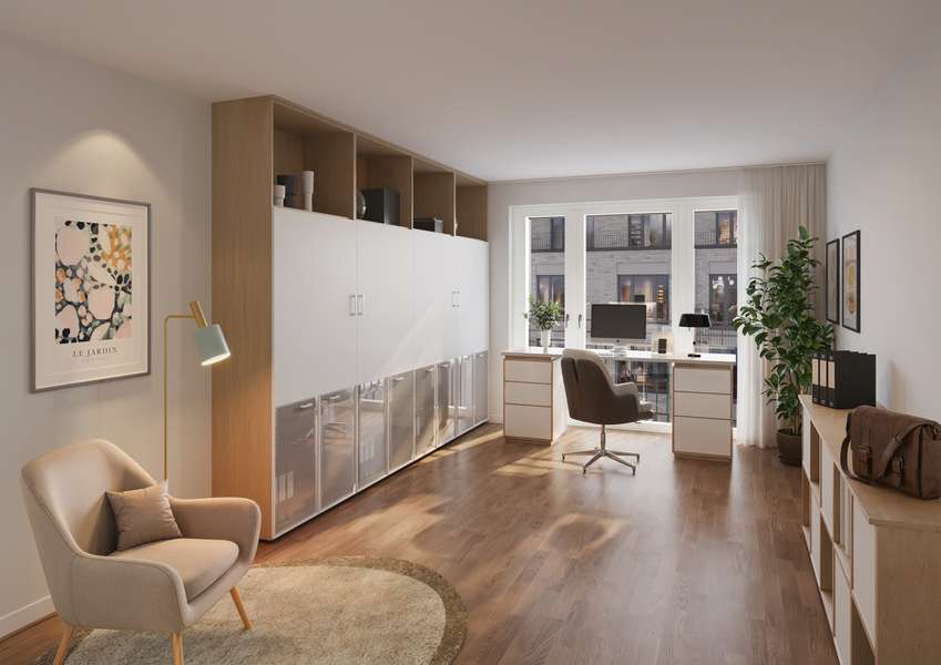 Büro Visualisierung