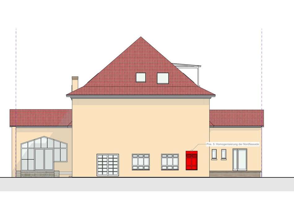 Voranfrage Ansicht Nord